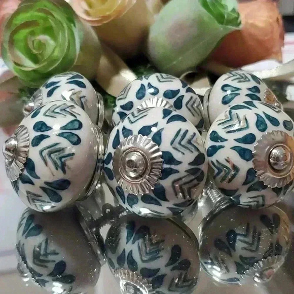 P7 Ceramic knobs forrest green - Picture 4 of 4